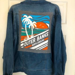 Custom Outer Banks Denim Jacket